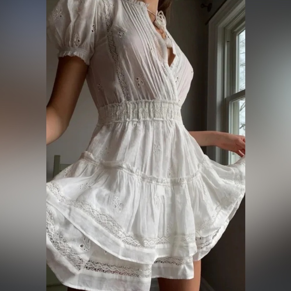 Sunday Best White Lace Dress